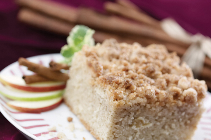 apple spice crumb cake