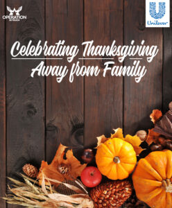 OIT celebrating thanksgiving away from family article