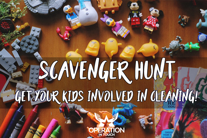 Organization Tips For Families! Scavenger Hunt