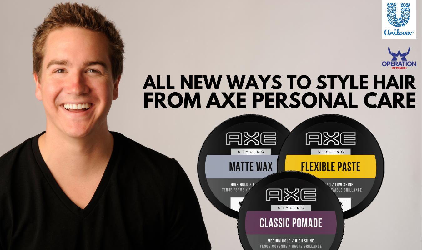 OIT august new at the commissary, axe hair