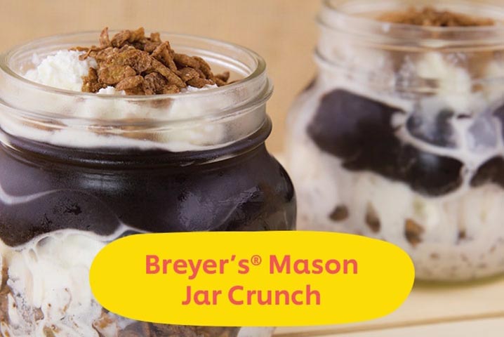Breyer's Mason Jar Crunch