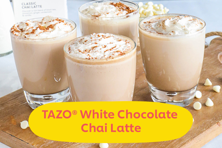 TAZO White Chocolate Chai Latte