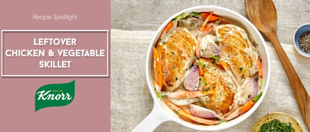 leftover chicken skillet