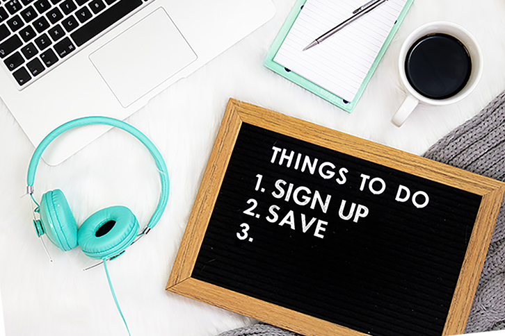 email sign up