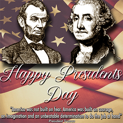 President's Day presidents day