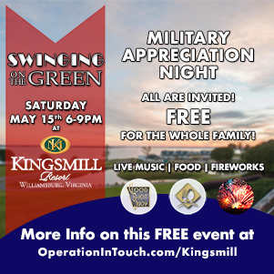 "Swinging On The Green" Military Appreciation Concert at Kingsmill Resort in Williamsburg, Virginia! kingsmill updated