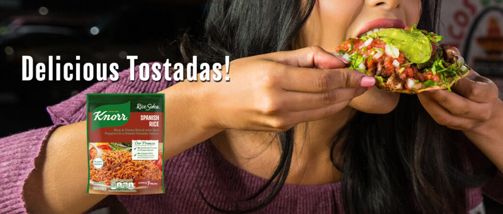 tostada with knorr