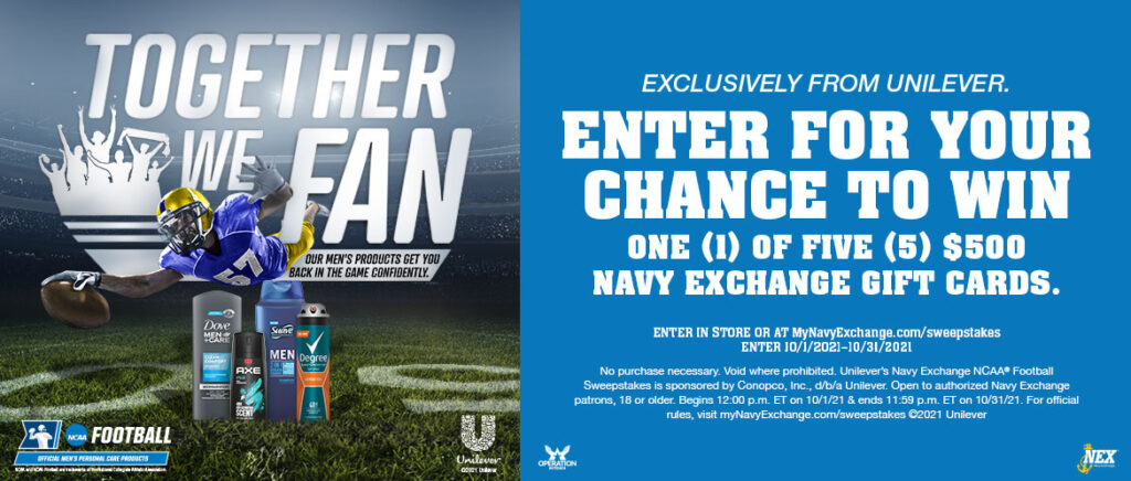 navy nex sweeps
