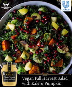 Maille vegan fall harvest salad article