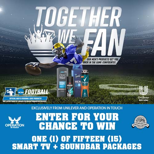 2021 NCAA Football Sweepstakes - Enter for a Chance to WIN a Smart TV & Soundbar! 2021 NCAA Football Sweeps