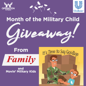 2022 Month of the Military Child Sweepstakes MotMC Book Giveaway article