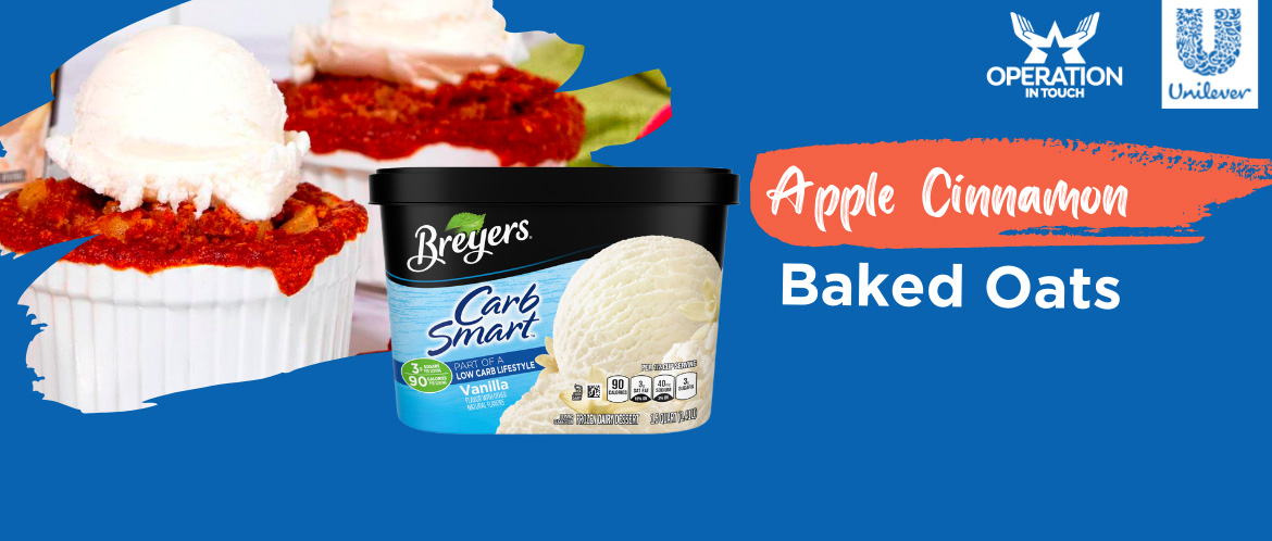 Breyers CarbSmart apple cinnamon baked oats carousel