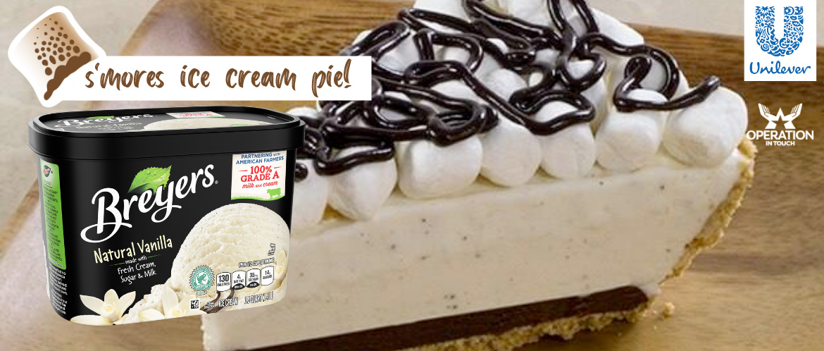 Breyers smores ice cream pie carousel