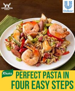 Knorr Perfect Pasta in Four Easy Steps article