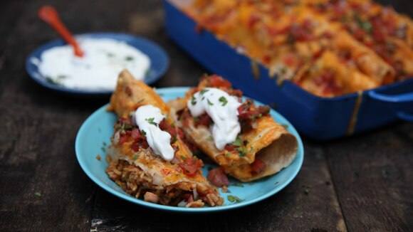 Knorr cheddar broccoli beef enchiladas