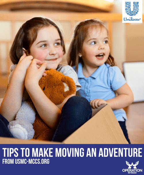 Getting Ready to PCS with Your Kids? Make it Fun! OIT tips to make moving an adventure article copy