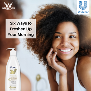 How to Feel Fresh: Six Ways to Freshen Up Your Morning Dove six ways to freshen up your morning article