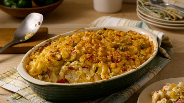 HBF chicken macaroni casserole