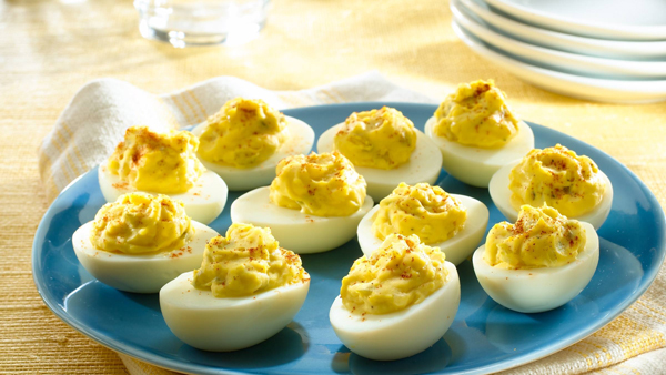 HBF drivers deviled eggs