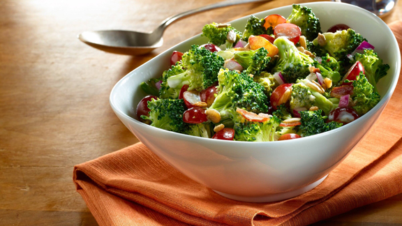 HBF speedway broccoli grape salad