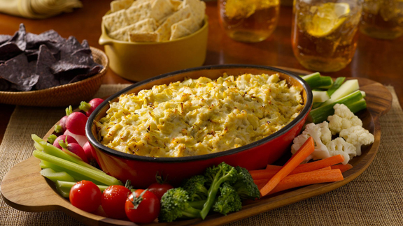HBF start your appetite artichoke dip