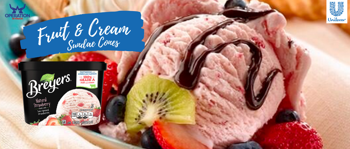 Breyers fruit n cream sundae cones carousel