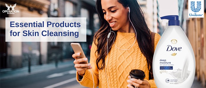 Dove Essential Products for Skin Cleansing carousel