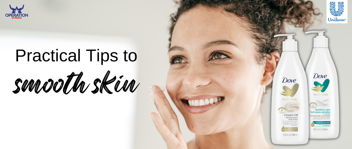 Dove Practical Tips to Smooth Skin carousel