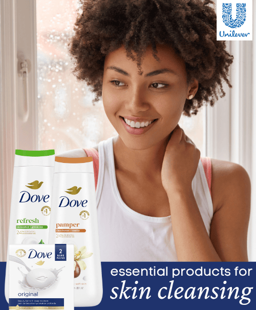 Dove essential products for skin cleansing article 3