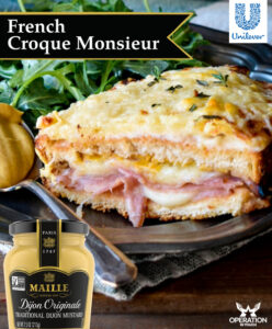 Maille french croque monsieur article