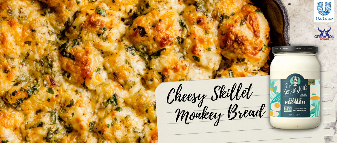SirK Cheesy Skillet Monkey Bread carousel