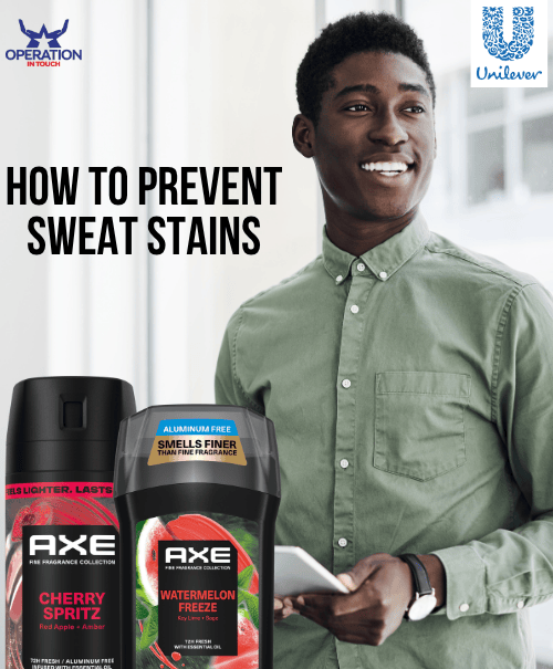 Axe prevent sweat stains article 3