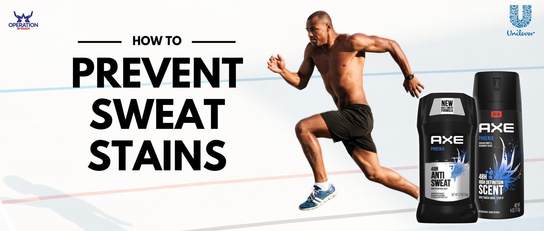 Axe prevent sweat stains carousel