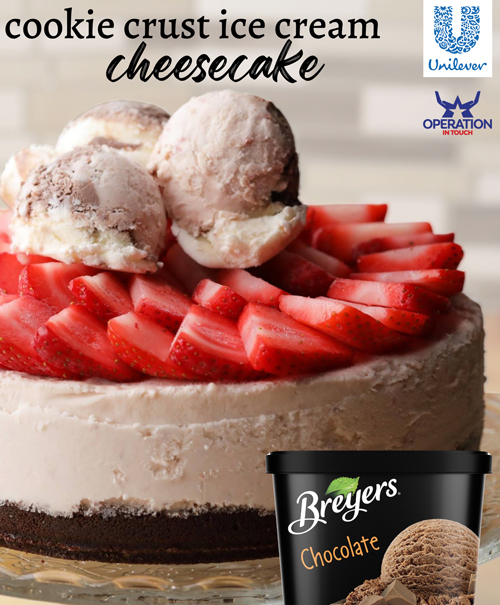 Breyers cookie crust ice cream cheesecake article