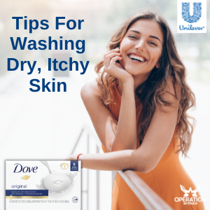 Tips for Washing Dry, Itchy Skin Dove Tips for Washing Dry, Itchy Skin article