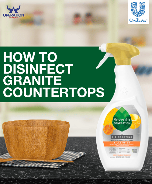 How to Disinfect Granite Countertops SVG disinfect granite countertops article copy