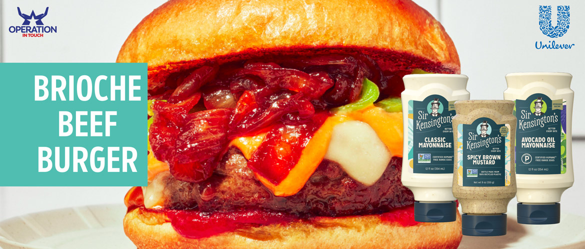 SirK Brioche beef burger carousel