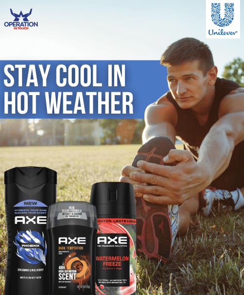 AXE stay cool in hot weather article 3