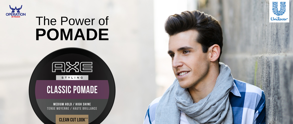 Axe power of pomade carousel