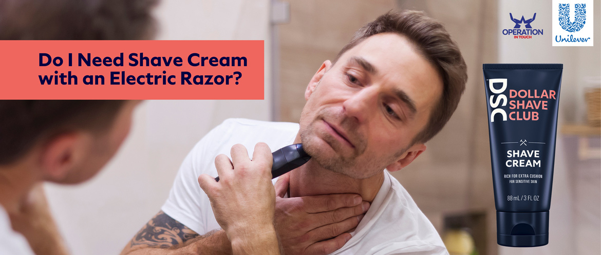 DSC Do I Need Shave Cream with Electric Razor carousel