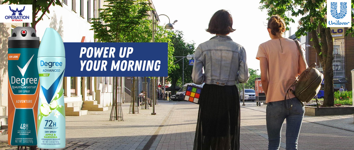 Degree Power Up Your Morning carousel
