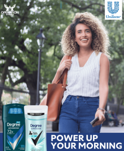 Degree power up your morning article 3