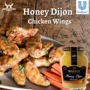 Maille honey dijon chicken wings article