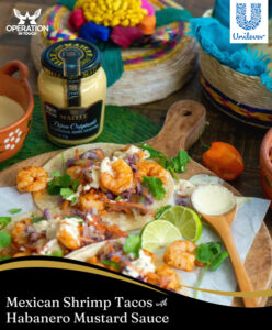 Maille mexican shrimp tacos with habanero mustard sauce article
