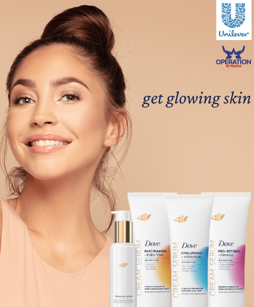 Dove get glowing skin article 2