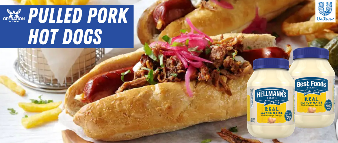 HBF Pulled pork hot dogs carousel