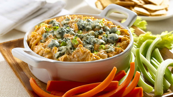 HBF disappearing buffalo chicken dip