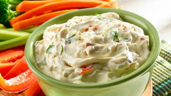 HBF easy vegetable dip