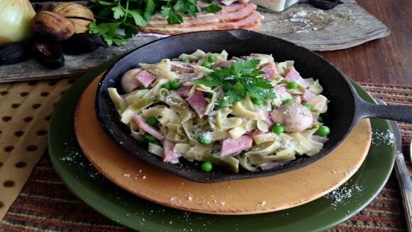 Knorr ham peas parmesan