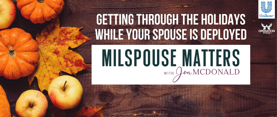 getting through the holidays - milspouse matters podcast carousel
